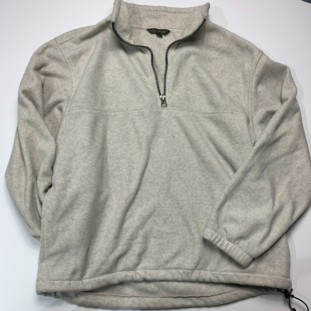 Great Northwest Mens L Quarter Zip Fleece